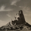 Agathlan, near entrance to Monument Valley, Arizona, 1960 - Ансел Эстон Адамс (Ansel Easton Adams)
