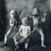 Three Asaro Mud Men, New Guinea, 1970 - Ирвин Пенн (Irving Penn)