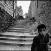 An Arab boy on the devastated streets of the captured old city of Jerusalem.June 1967 - Леонард Фрид (Leonard Freed)