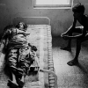 INDIA. Surat. 1994. A plague victim. - Леонард Фрид (Leonard Freed)