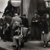 L'Accordeoniste, rue Mouffetard, Paris, 1951 - Робер Дуано (Robert Doisneau)