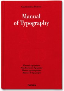 Bodoni, Manual of Typography - Manuale tipografico (1818)