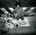 Mother and Daughter Begging Bangkok, Thailand (1999) Gerry Yaum
