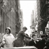 A Cornell Capa photograph of Jacqueline and John F. Kennedy campaigning in Manhattan in 1960
