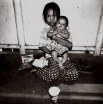 2 Babies Begging Bangkok, Thailand (1999) Gerry Yaum