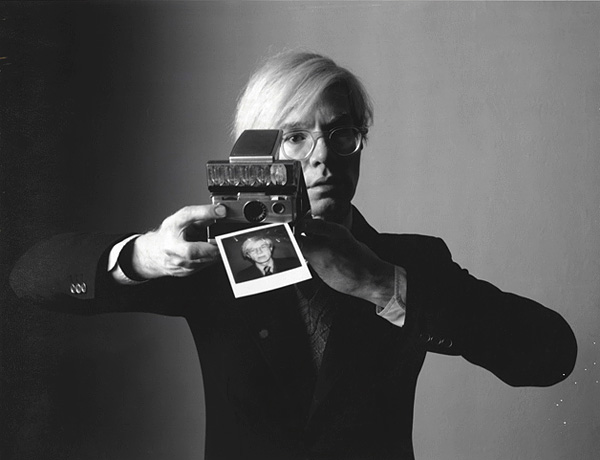Polaroid Andy Warhol