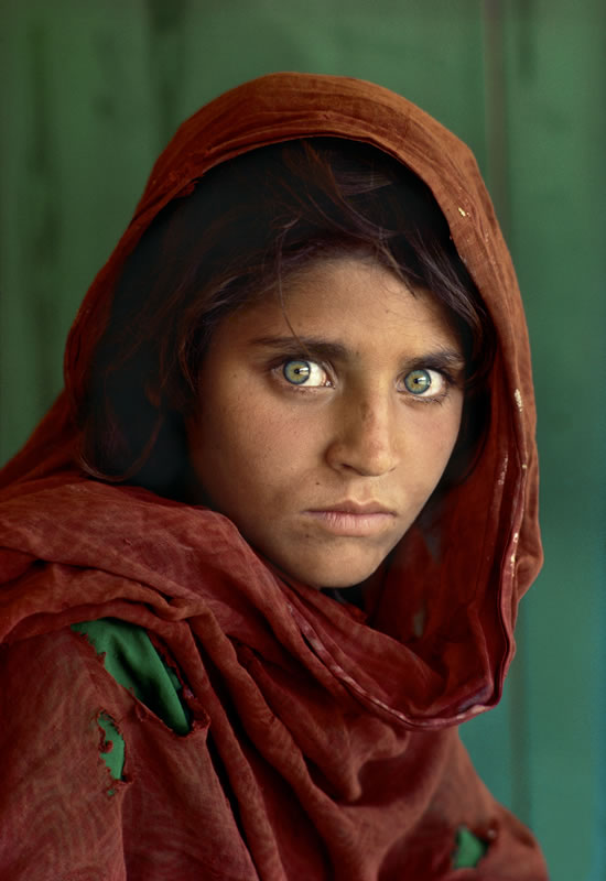Стив Мак-Карри - Афганская девочка. 1984г.